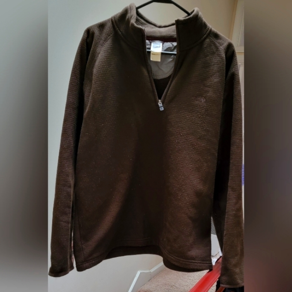 North Face Fleece XL rust